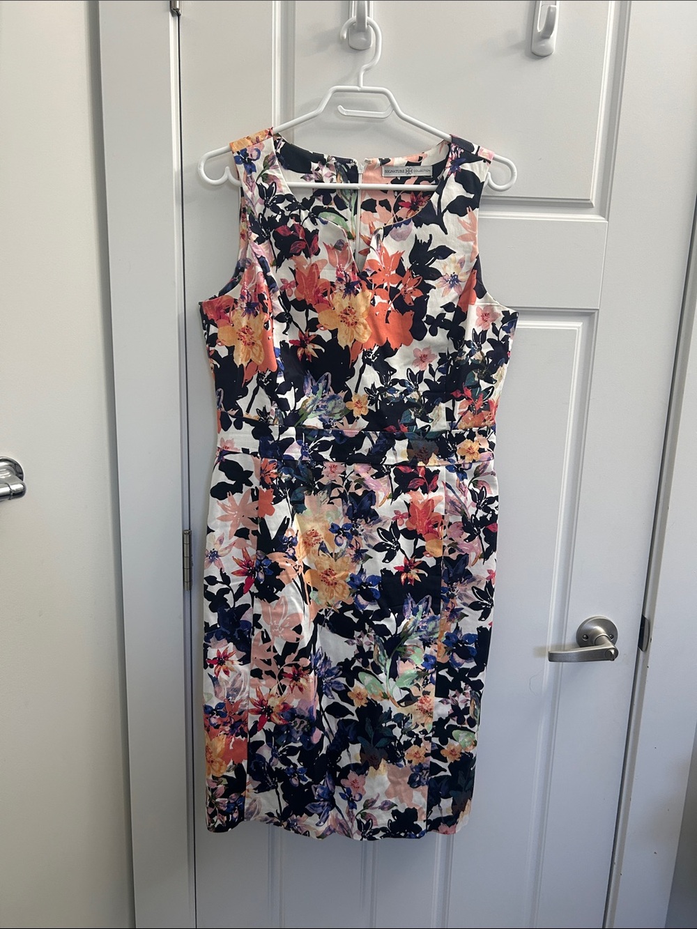 Floral body hugging dress